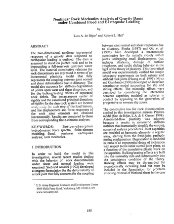 Más sobre Los Efectos de la Dilatancia en las Características del Suelo.
