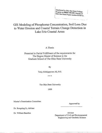 Más sobre Erosión y Sedimentación - Consideraciones Geotécnicas.