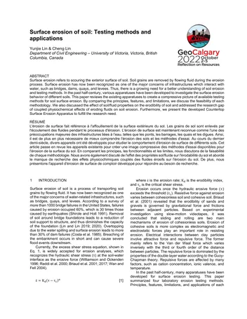 Más sobre Erosión Superficial de Métodos y Aplicaciones de Pruebas de Suelo.